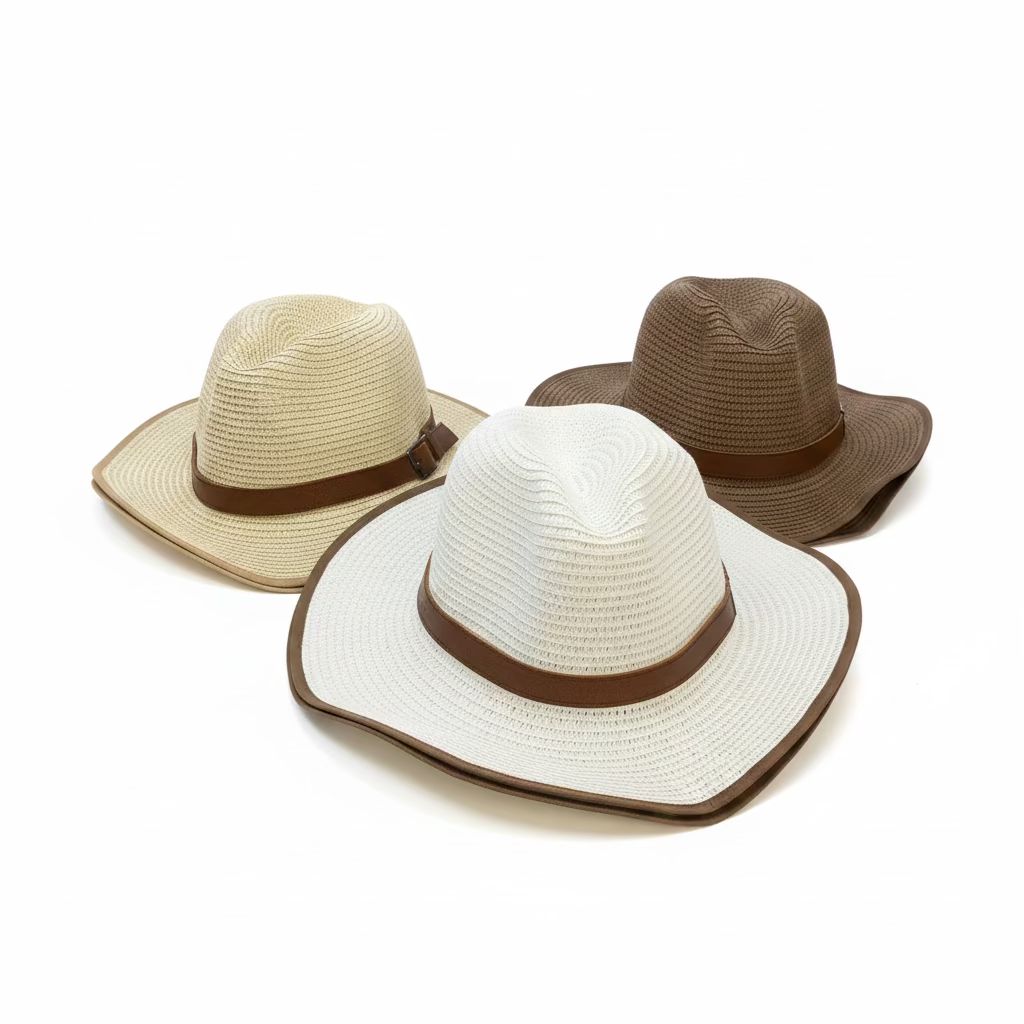 Sombrero unisex de fibra natural en colores variados - Moments by You