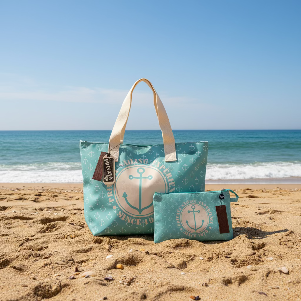 Bolsa de playa impermeable con variedad de diseños sencillos y colores - Moments by You