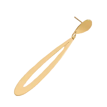 Anneaux doubles entrelacés en acier argenté