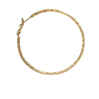 Chestnut square earrings