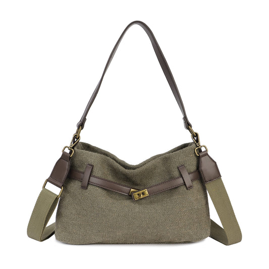 Plain orange velvet party handbag