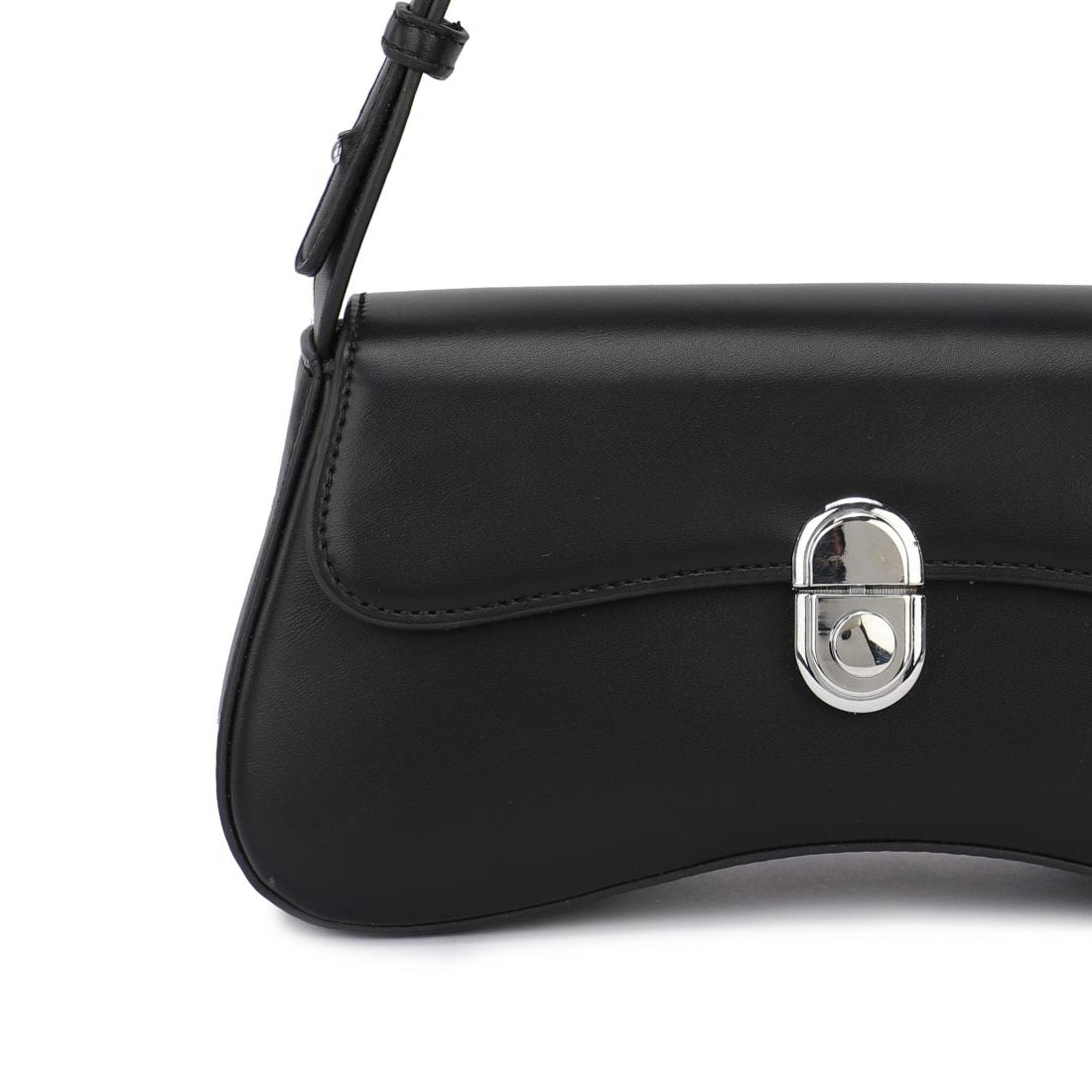 Sac à main de soirée uni en velours orange