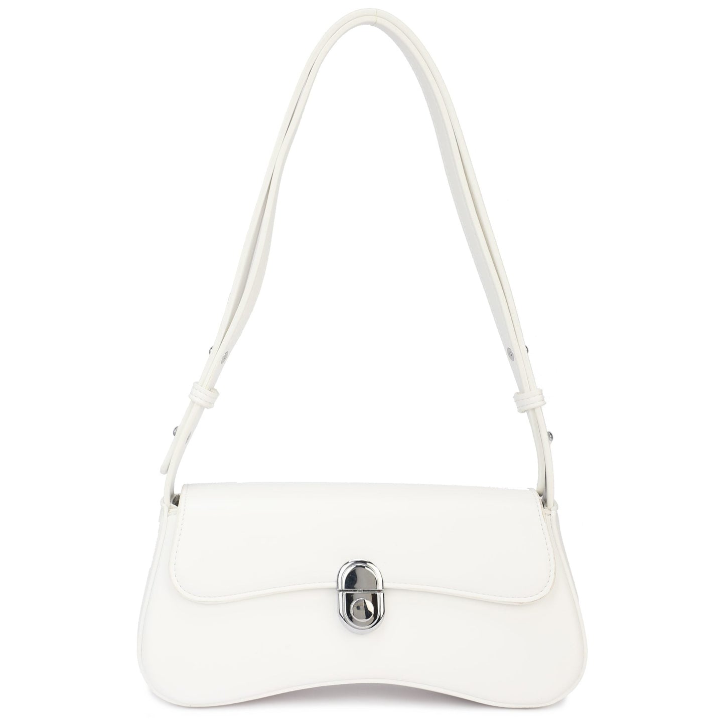 Sac à main de soirée uni en velours orange