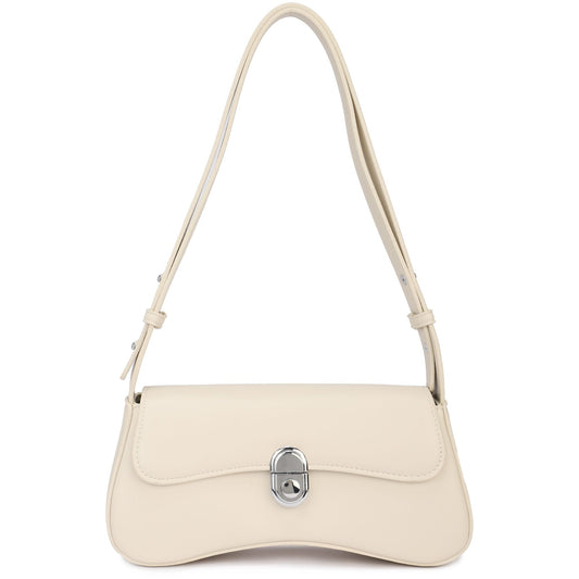 Sac à main de soirée uni en velours orange