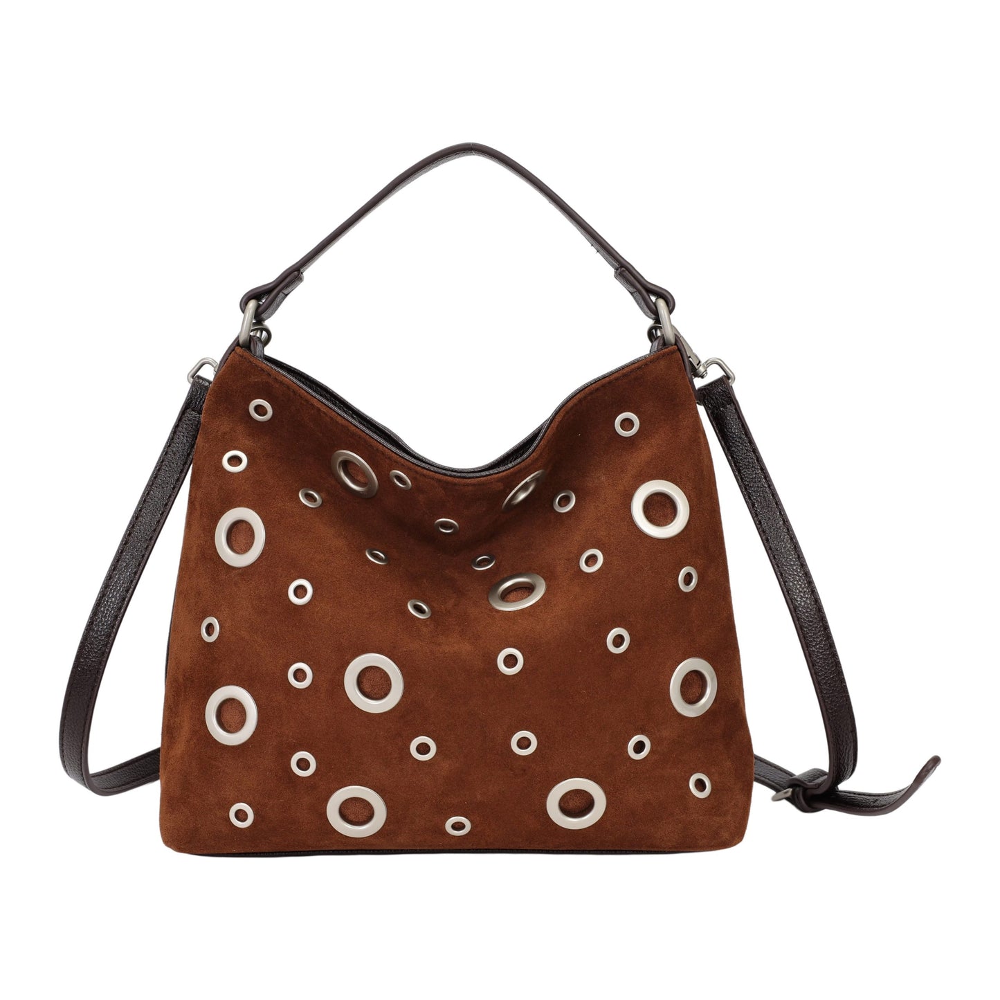 Sac à main de soirée uni en velours orange