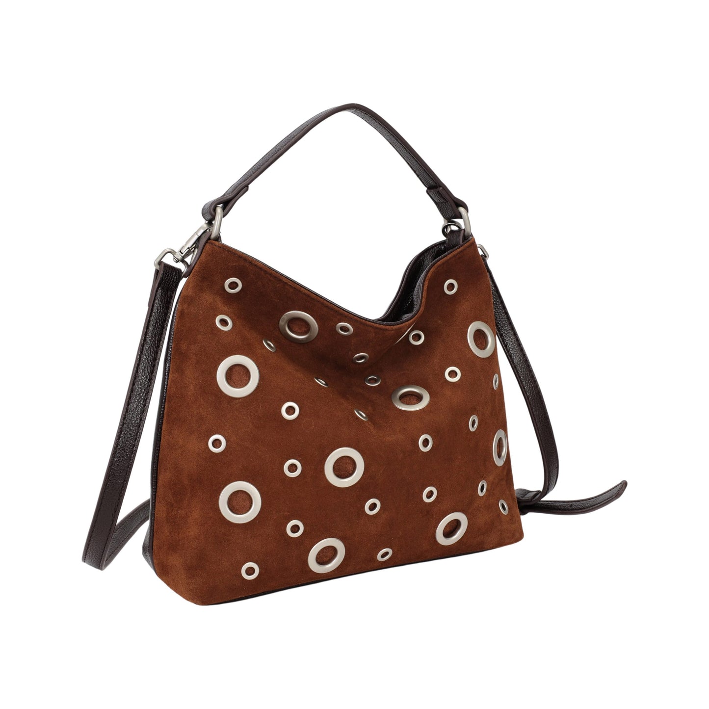Sac à main de soirée uni en velours orange