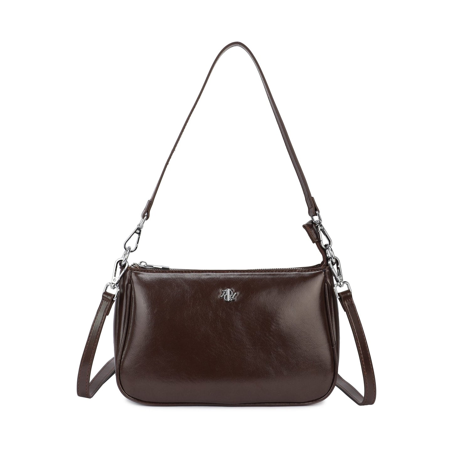 Sac à main de soirée uni en velours orange