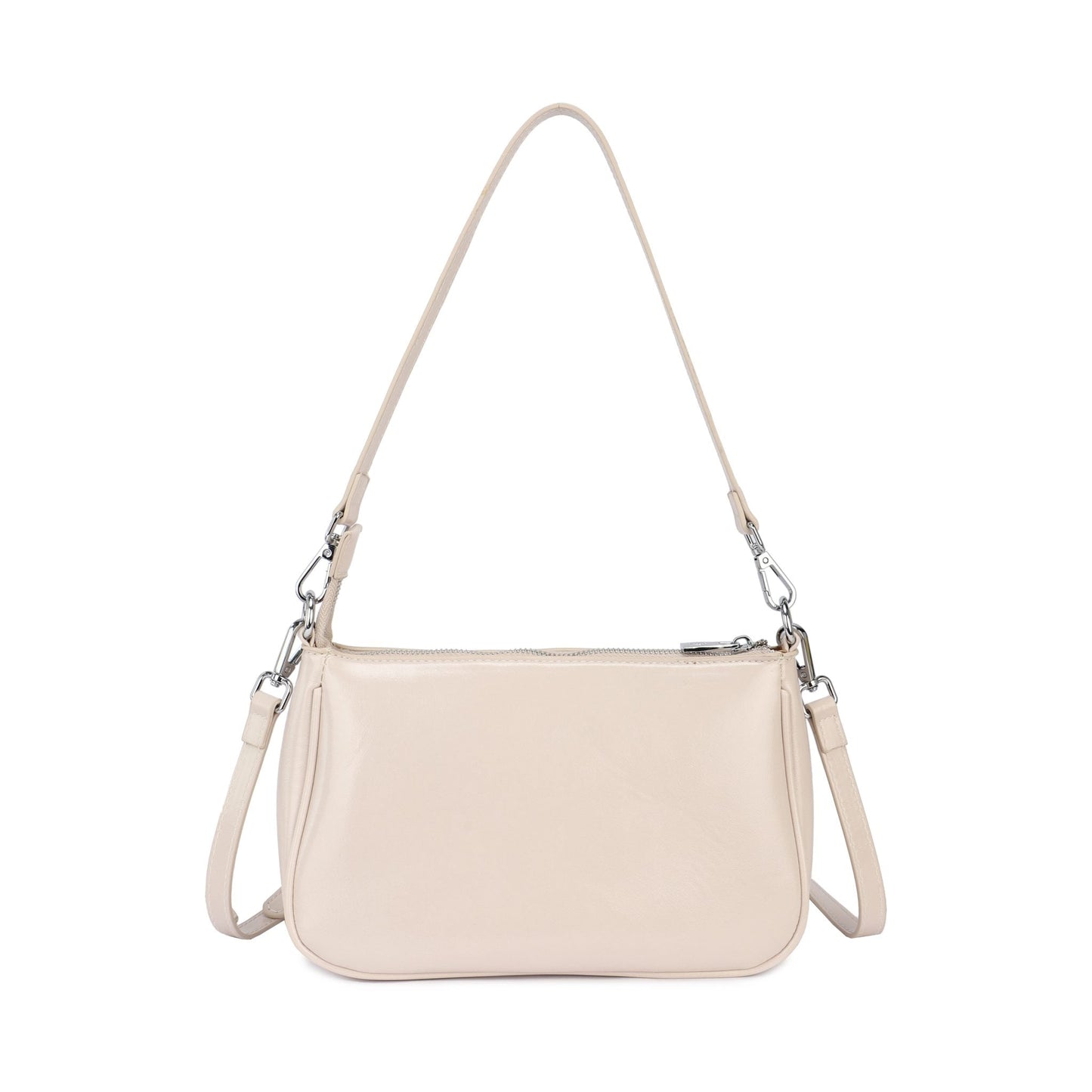 Sac à main de soirée uni en velours orange