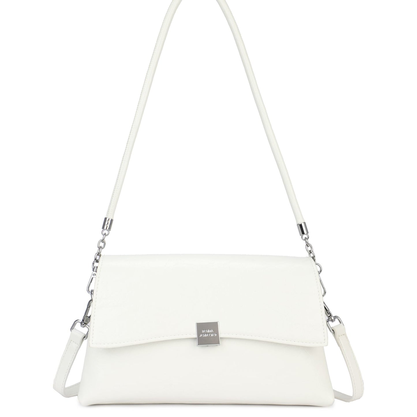 Sac à main de soirée uni en velours orange