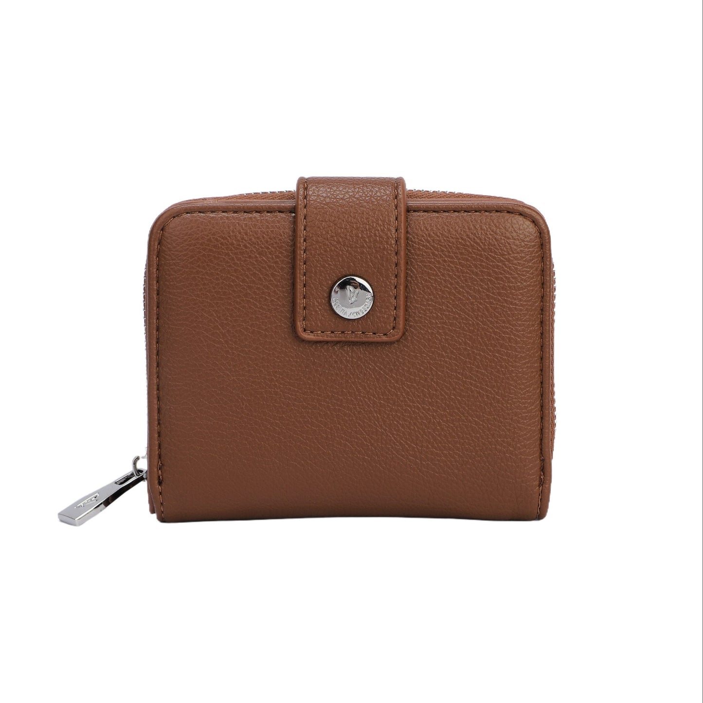 Monederos pequeños lisos de varios colores tonos pastel y detalles plata