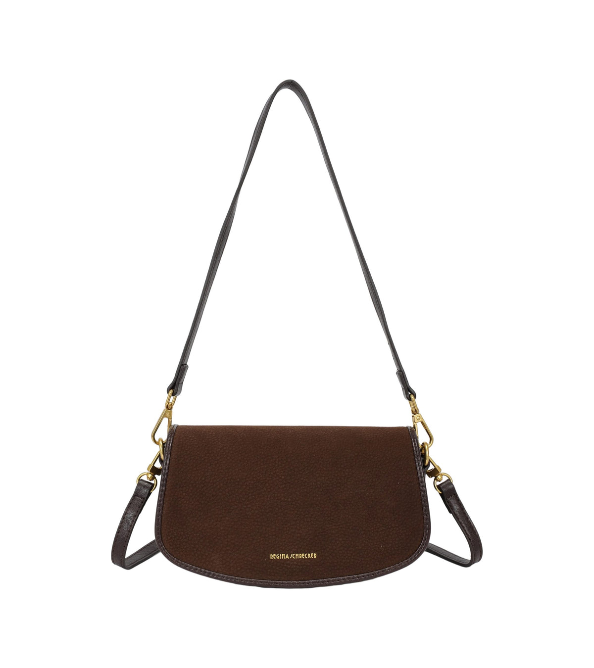 Plain orange velvet party handbag