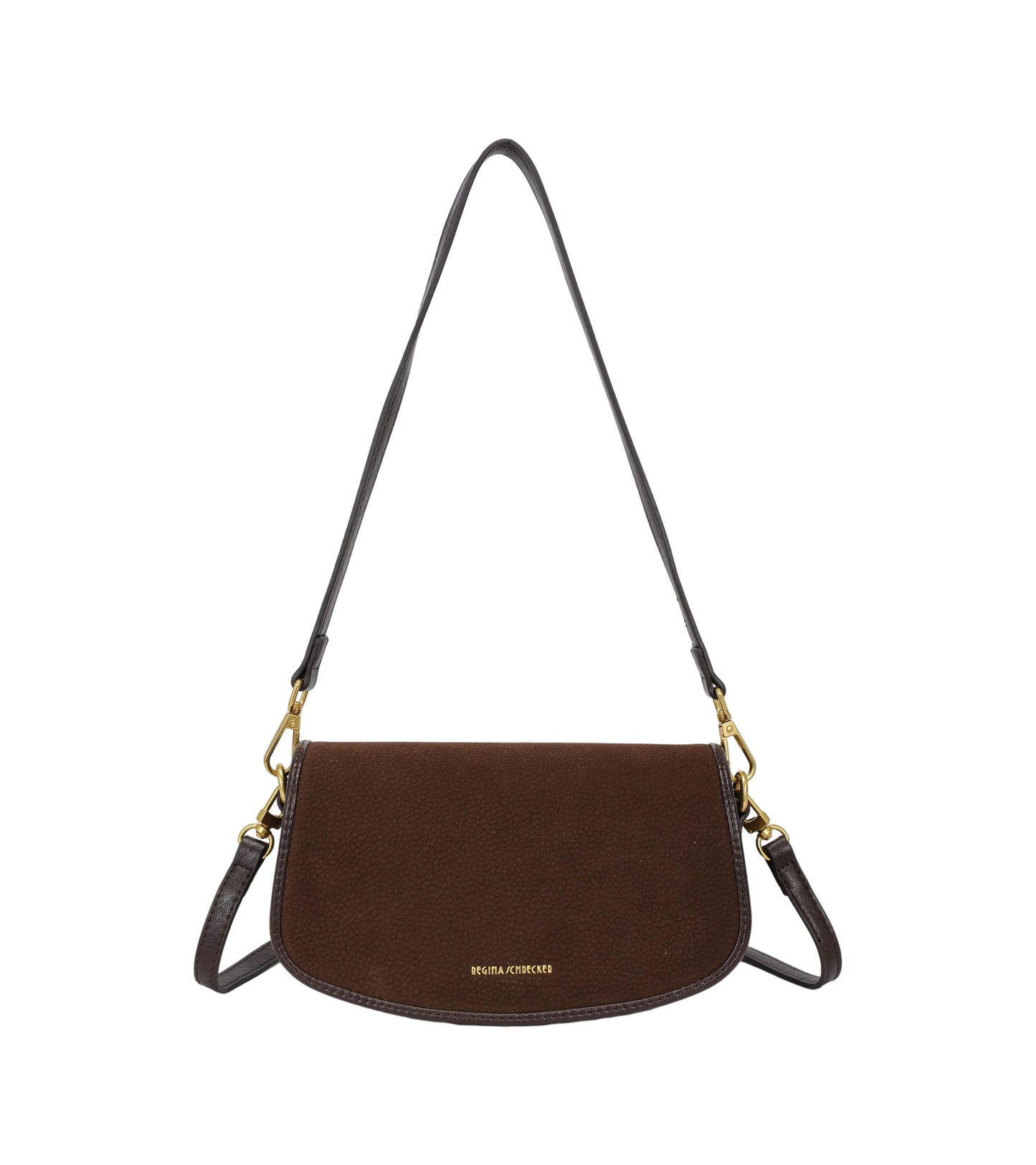 Plain orange velvet party handbag