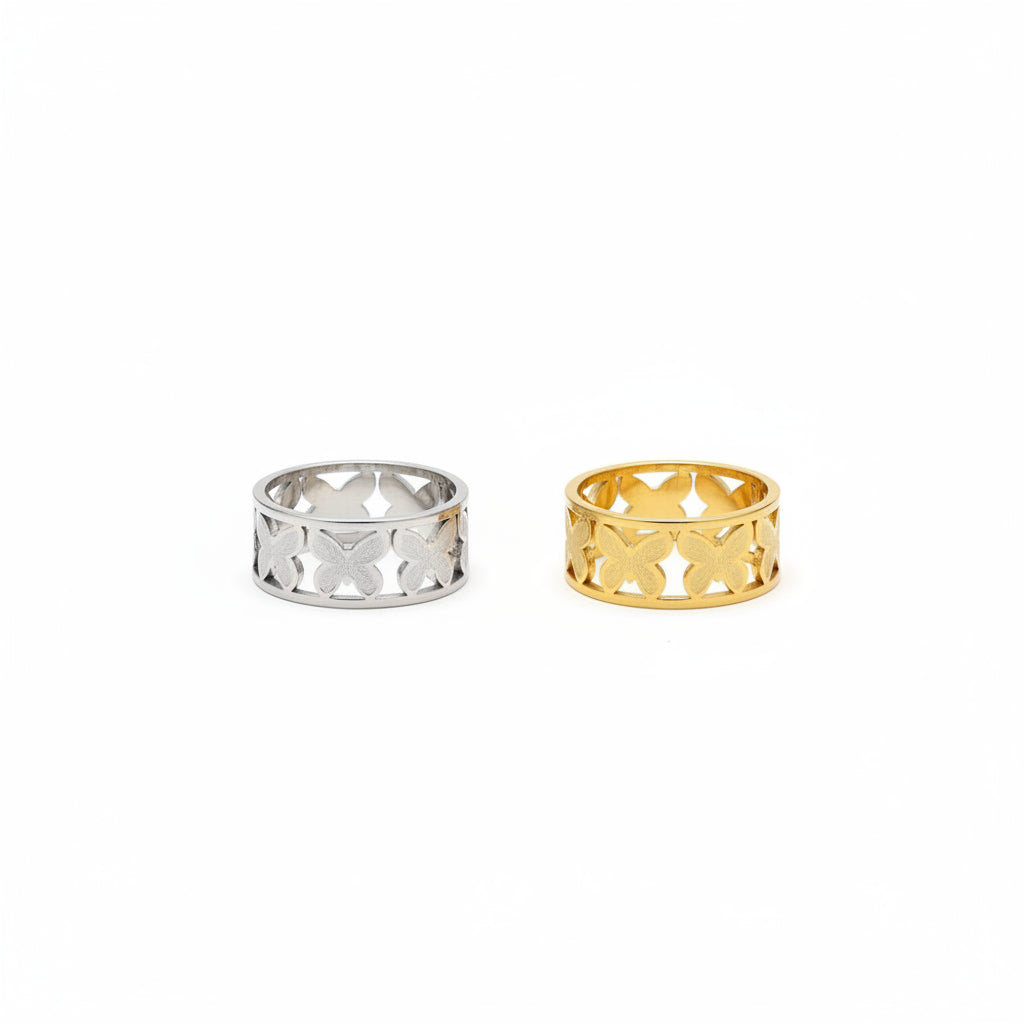 Boucles d'oreilles carrées châtaignes