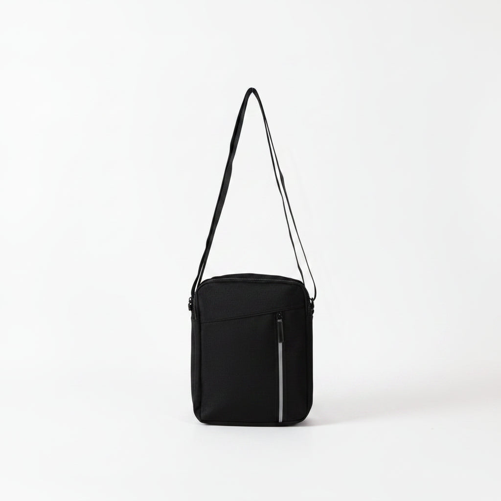 Bolso bandolera liso unisex en varios colores