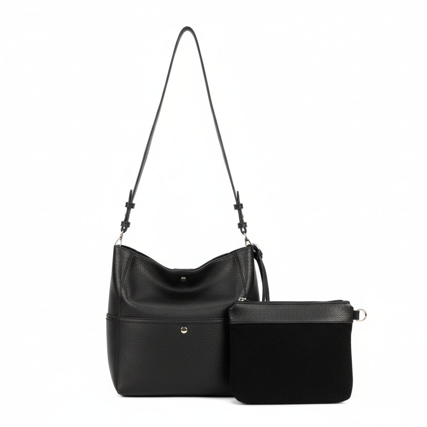 Bolso bandolera bolsillo exterior y neceser - Moments by You