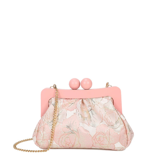 Sac à main pochette de soirée en satin noir avec bretelles croisées