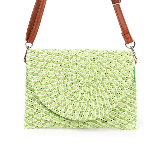 Plain orange velvet party handbag