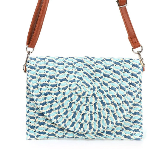 Plain orange velvet party handbag