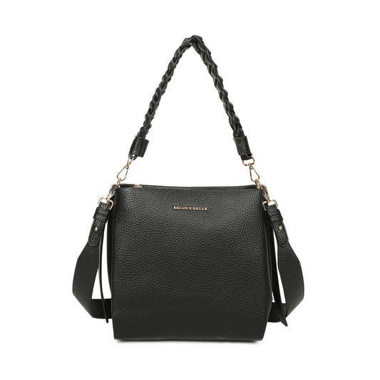 Plain orange velvet party handbag