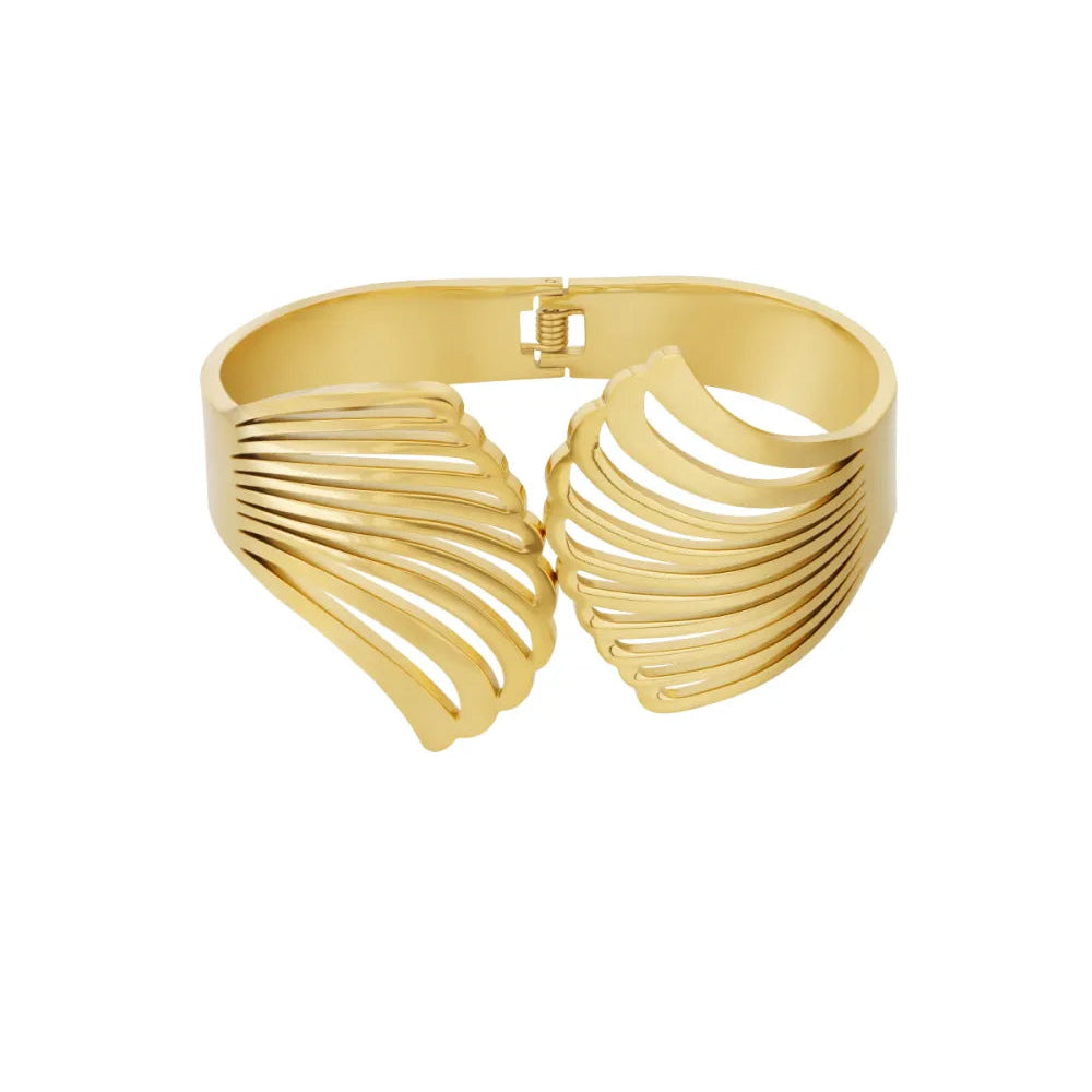 Bracelet riviera dorée