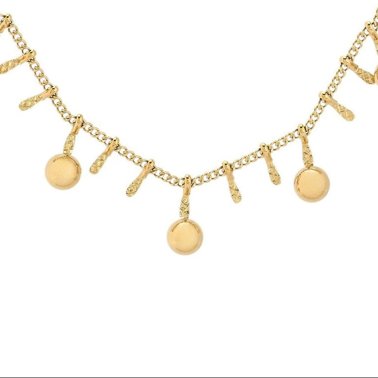 Double interlocking silver steel hoops