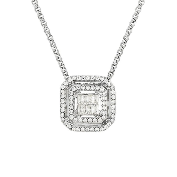 London steel hoops necklace