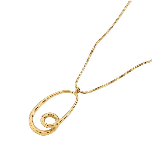 Chestnut square earrings