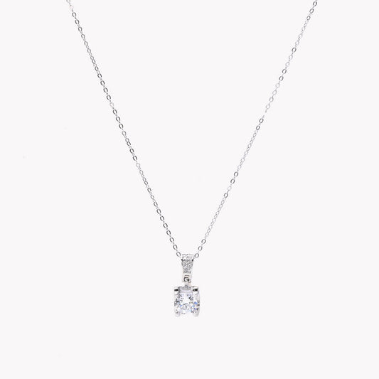 S925 silver shiny necklace