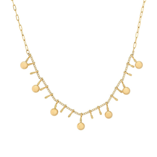 Double interlocking silver steel hoops