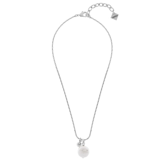 Collar classy perla plata - Vidda jewelry