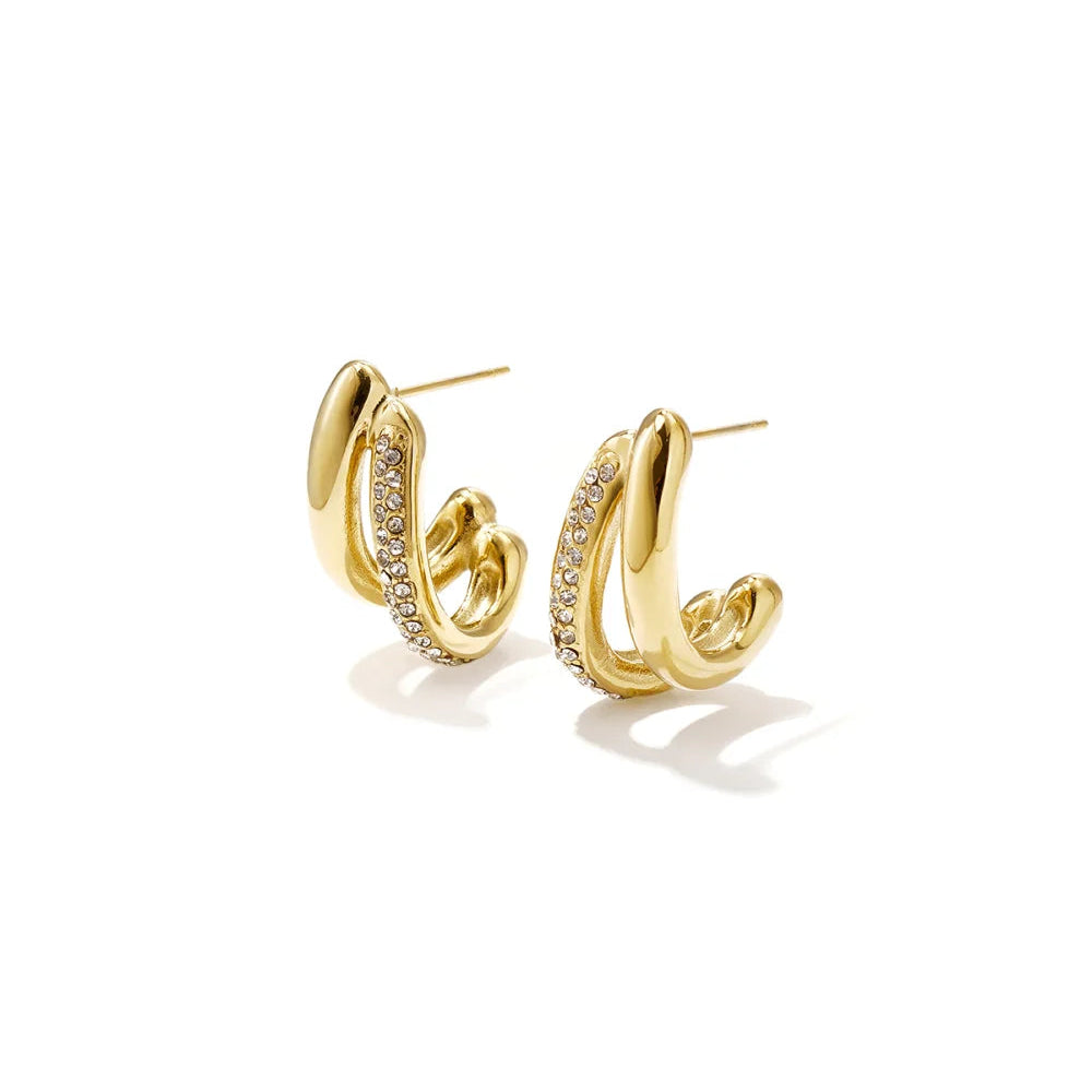 Golden riviera bracelet