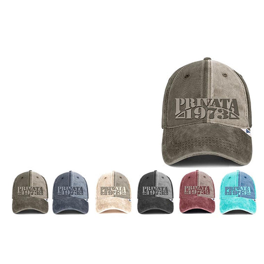 Gorras Privata unisex liso y bicolor con bordado de la marca - Moments by You