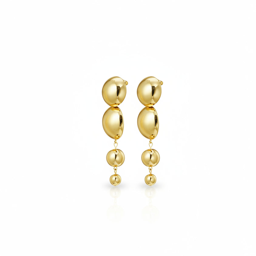 Golden riviera bracelet
