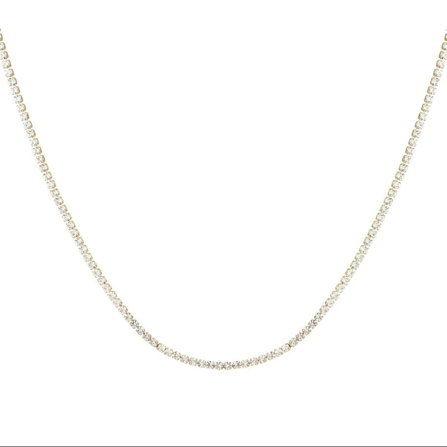 Golden riviera bracelet