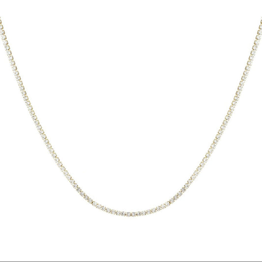 Golden riviera bracelet