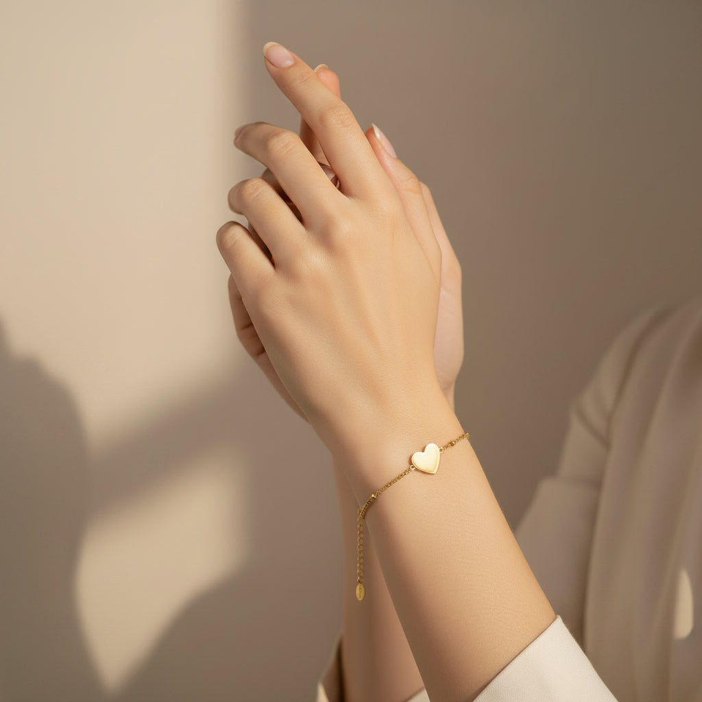 Golden riviera bracelet