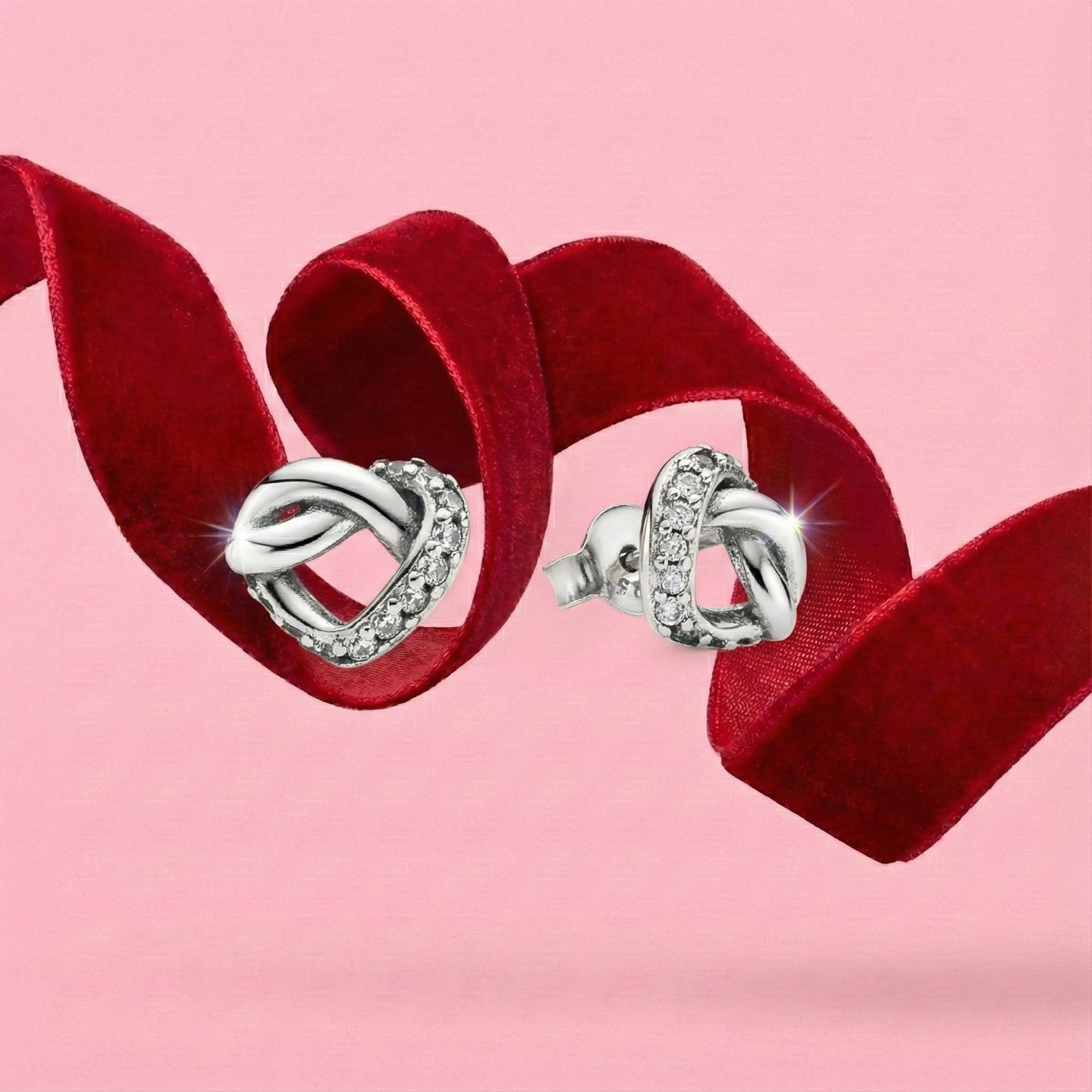 Créoles en acier avec boules dorées