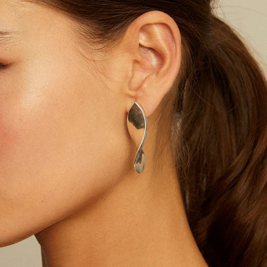 Pendientes retorcidos plata S925 Vidda Jewlery