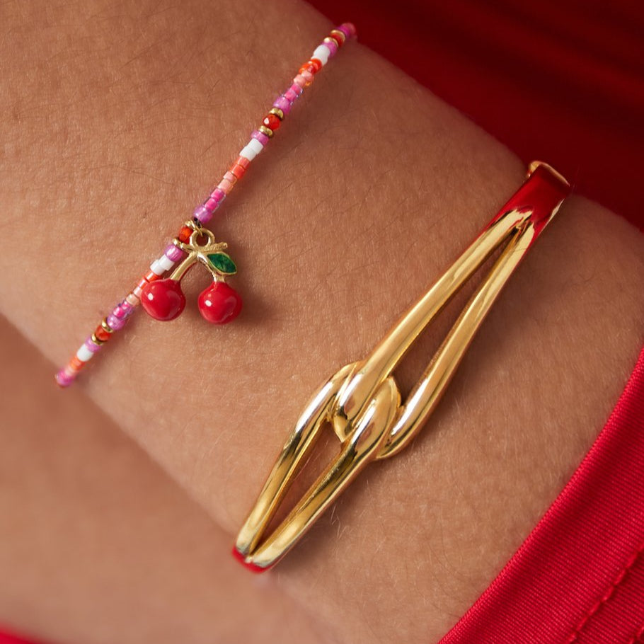 Mess silver bracelet