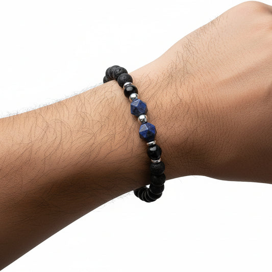 Golden riviera bracelet