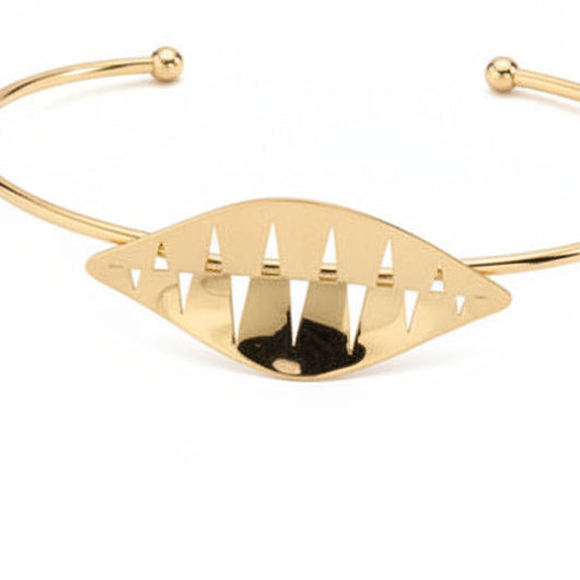 Double interlocking silver steel hoops