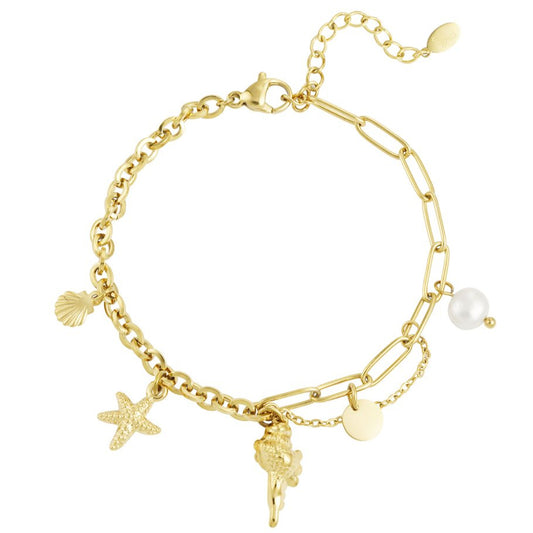 Collier acier argent zircone